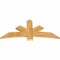 Ekena Millwork Alberta Rough Sawn Timber Gable Bracket, Western Red Cedar, 60"W x 27"H x 2"D x 6"F, 11/12 Pitch GBW060X27X0206ALB00RWR - alternate 2